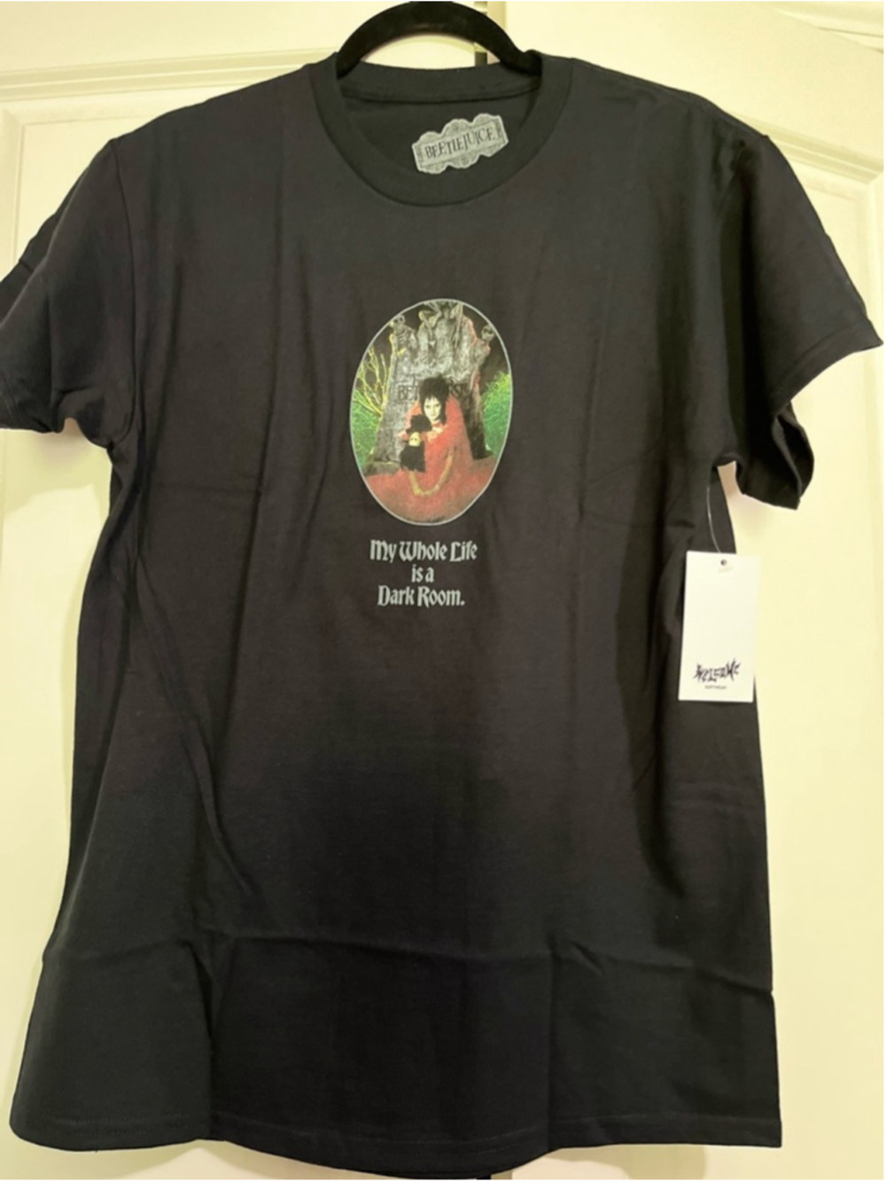 NWT Men's Welcome x Beetlejuice Dark Room Tee, Size Large